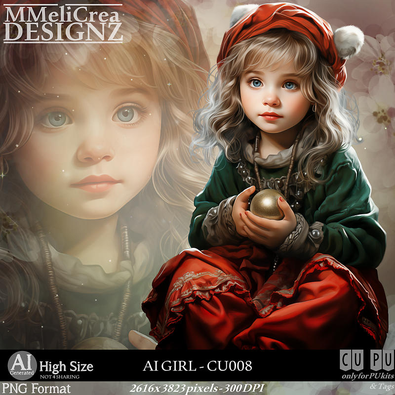 (image for) AI - GIRL CU008 (CU4PU/PNG)